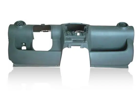 Where are plastic components used in automotive industry?